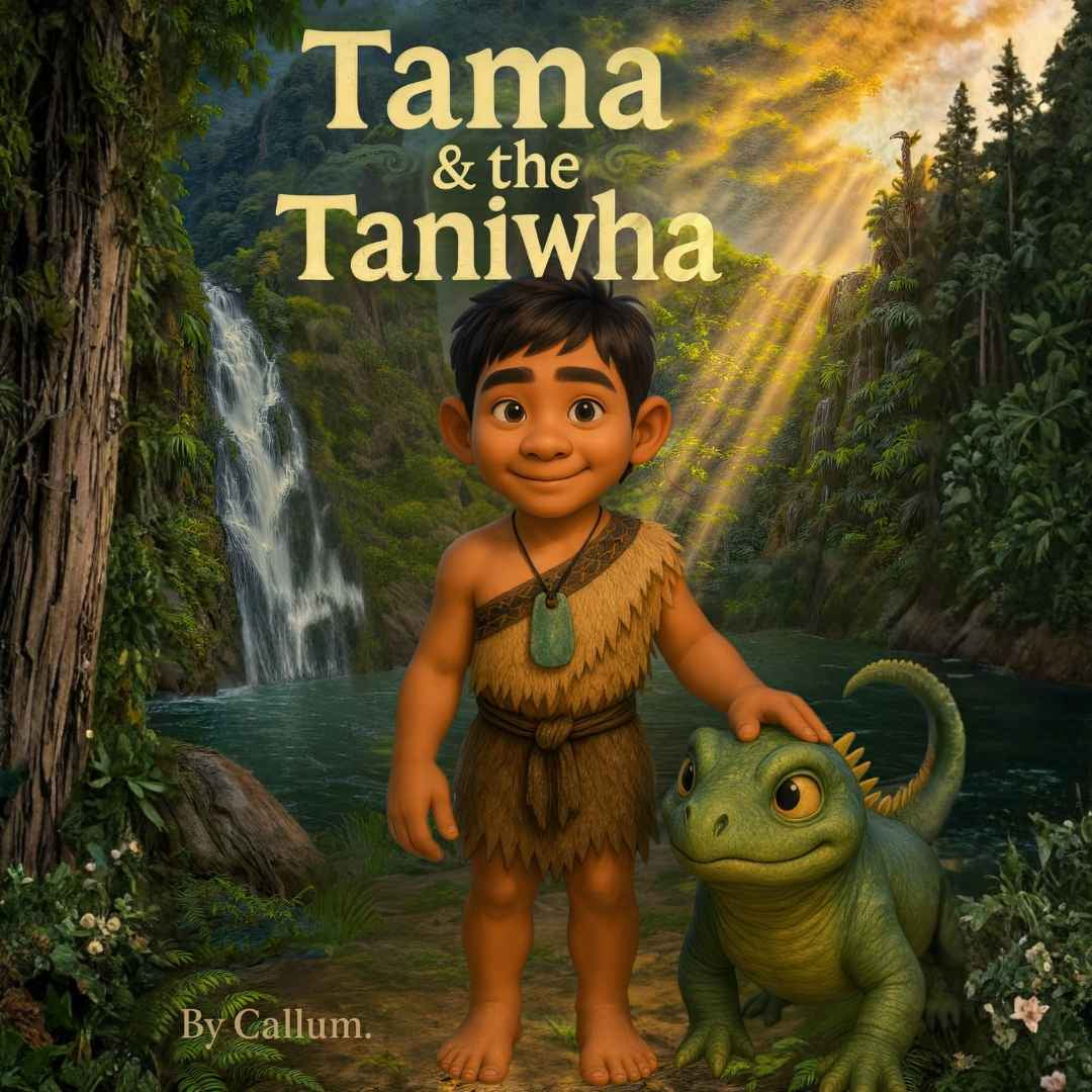Tama & the Taniwha Book – Supporters Edition